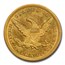 1846/5-O $10 Liberty Gold Eagle MS-61 PCGS