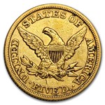 1847 $5 Liberty Gold Half Eagle XF