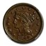 1847 Large Cent AU-53 NGC (Brown, N-19)