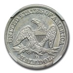 1847-O Liberty Seated Half Dollar AU-58 NGC