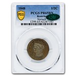 1848 Half Cent PR-65 PCGS CAC (Brown, Restrike)