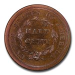 1848 Half Cent PR-66 PCGS CAC (Brown, Restrike)