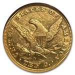 1848-O $10 Liberty Gold Eagle AU-55 NGC (SS Republic)