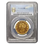 1849 $10 Liberty Gold Eagle MS-62 PCGS