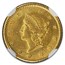 1849-O $1 Liberty Head Gold MS-63 NGC