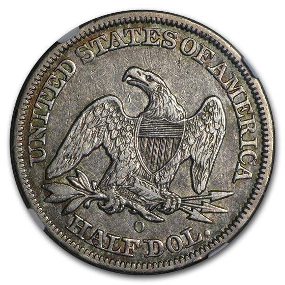 Buy 1849-O Liberty Seated Half Dollar XF-45 NGC | APMEX