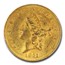 1851 $20 Liberty Gold Double Eagle AU-58 PCGS