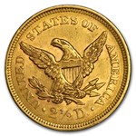 1852 $2.50 Liberty Gold Quarter Eagle AU