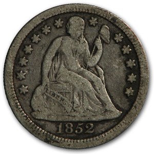 Buy 1852 Liberty Seated Dime Fine | APMEX