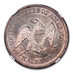 1852 Liberty Seated Half Dollar MS-66+ NGC