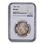 1852 Liberty Seated Half Dollar MS-66+ NGC