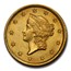 1852-O $1 Liberty Head Gold Dollar MS-64 PCGS