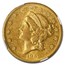 1852-O $20 Liberty Gold Double Eagle AU-58 NGC