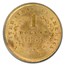 1853 $1 Liberty Head Gold MS-63 PCGS (Planchet Flaw Rev)