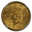 1853 $1 Liberty Head Gold MS-64 NGC CAC