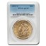 1853/2 $20 Liberty Gold Double Eagle AU-55 PCGS