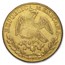 1853-Go PF Federal Republic of Mexico Gold 8 Escudos XF