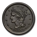 1853 Large Cent BU (Brown)