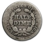 1853 Liberty Seated Half Dime w/Arrows Good