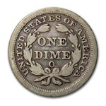 1853-O Liberty Seated Dime VF