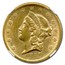 1854 $20 Liberty Gold Double Eagle AU-55 NGC (Large Date)