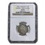 1854 Germany Silver 1/6 Thaler August II AU-58 NGC