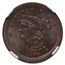 1854 Half Cent MS-66 NGC (Brown)