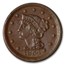 1854 Large Cent AU