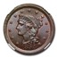 1854 Large Cent MS-66 NGC (Brown)