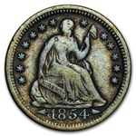 1854 Liberty Seated Half Dime VF