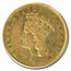 1854-O $3 Gold Princess VF-30 PCGS