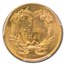 1855 $1 Indian Head Gold Dollar Type 2 MS-63 PCGS