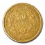 1855 $50 Wass Molitor Gold California Gold Rush XF-45 NGC