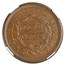 1855 Large Cent MS-64 NGC (Brown, Knob Ear, N-9)