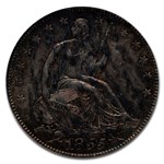 1855 Liberty Seated Half Dollar AU-58 PCGS (Arrows)