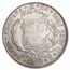 1855-LIMA MB Peru Silver 8 Reales AU-58 NGC