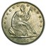 1855-O Liberty Seated Half Dollar w/Arrows AU