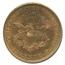 1855-S $20 Liberty Gold Double Eagle AU-55 NGC CAC