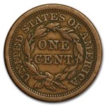 1856 Large Cent Slanted 5 VF