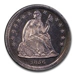 1856 Liberty Seated Dime PR-63 PCGS (Small Date)