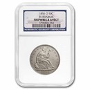 1856-O Liberty Seated Half Dollar SS-Republic Shipwreck NGC