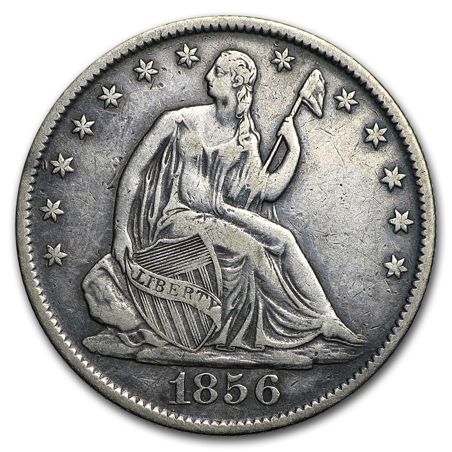 Buy 1856-O Liberty Seated Half Dollar VF | APMEX