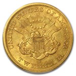 1856-S $20 Liberty Gold Double Eagle XF-45 PCGS