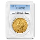 1856-S $20 Liberty Gold Double Eagle XF-45 PCGS