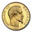 1857-A France Gold 50 Francs Napoleon III MS-64+ NGC