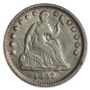 1857 Liberty Seated Half Dime VF