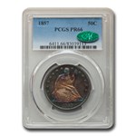 1857 Liberty Seated Half Dollar PR-66 PCGS CAC