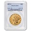 1857-S $20 Liberty Gold Double Eagle XF-45 PCGS