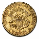 1857-S $20 Liberty Gold Double Eagle XF