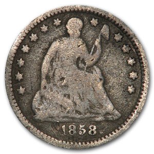 Buy 1858-O Liberty Seated Half Dime Good | APMEX